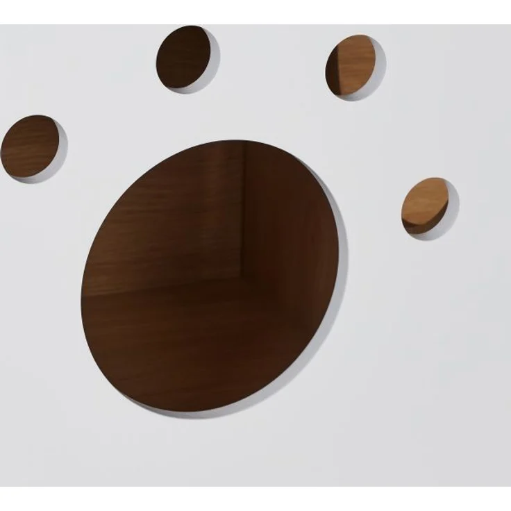 Katzenschrank mit 4 Fächern, Natur Kiefernholz, 96 x 75 x 40 cm – Bild 6
