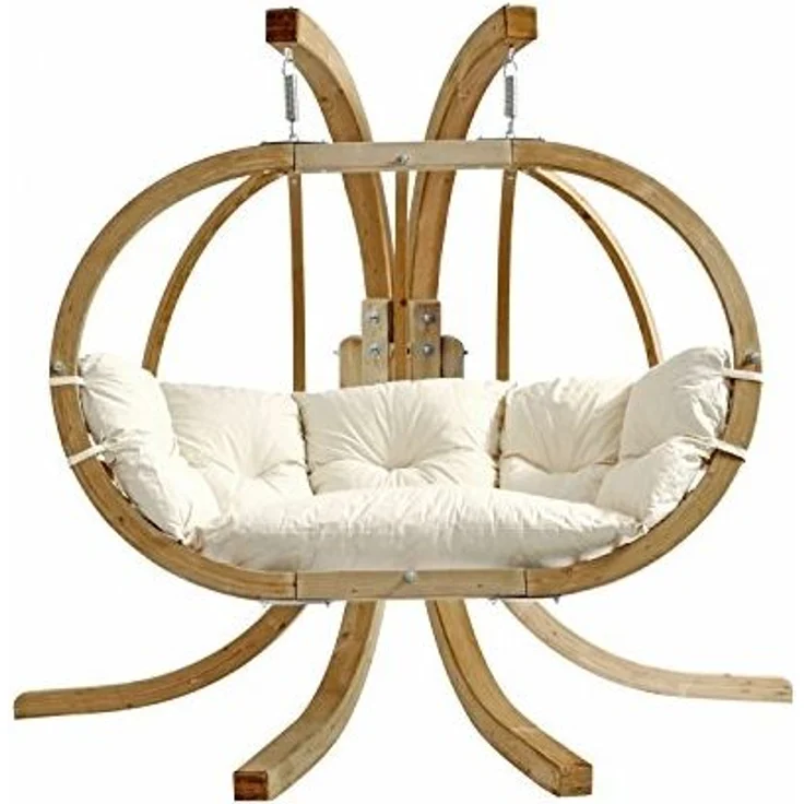 AMAZONAS Hängesesselgestell Globo Royal Stand aus Fichtenholz ca. 238 x 181 x 149 cm bis 200 kg – Bild 2