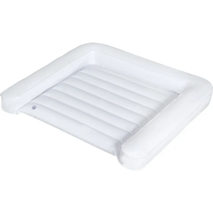 roba Wickelauflage Aufblasbare - 75 x 85 cm - belastbar bis 15kg - wasserfest - Weiß – Bild 3