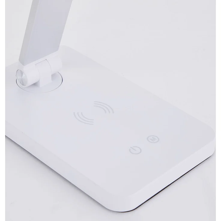 Brilliant LED Tischleuchte Florence G60090/05 Wohnzimmer, Schlafzimmer, Esszimmer, Flur, Arbeitszimmer Kunststoff/Metall Indoor weiß - LED fest integriert – Bild 8