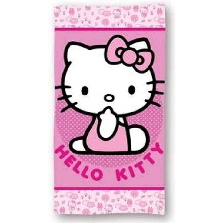 Hello Kitty Strandhandtuch Mikrofaser 140x70 – Leichtes Badehandtuch für Meer & Pool – Bild 4