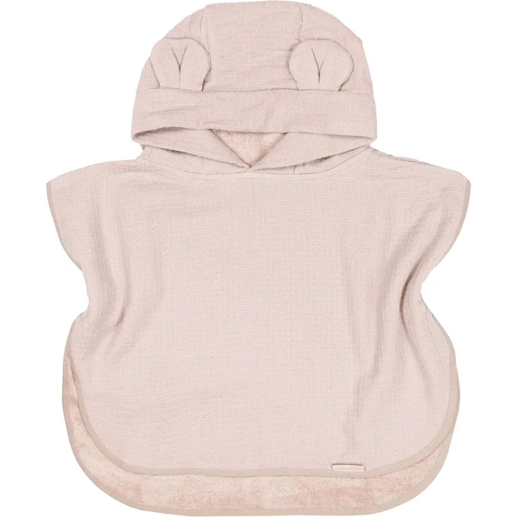 Bamboom Badeponcho Baby 0–2 Jahren - Bambus Waffel
