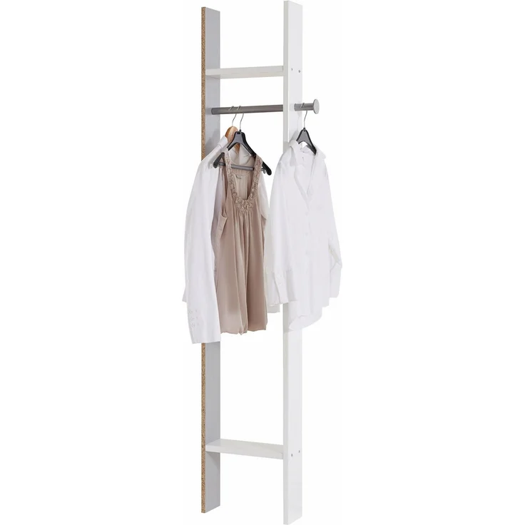 Garderobe Joker Zubehör für Kleiderschrank 32x12x179cm weiß
