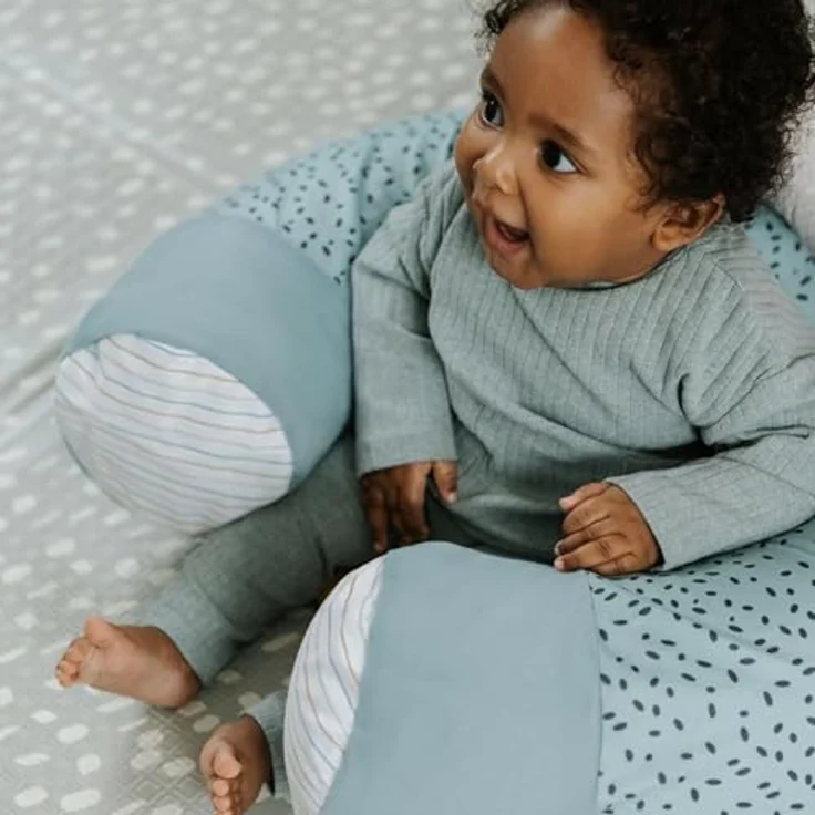 Nuby Kinderhocker Pinguin, mit praktischem Tablett und Spielzeug – Bild 5