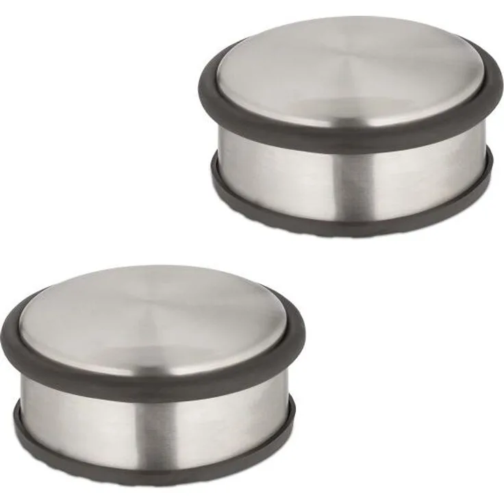 Edelstahl Türstopper im 2er Set 10042773