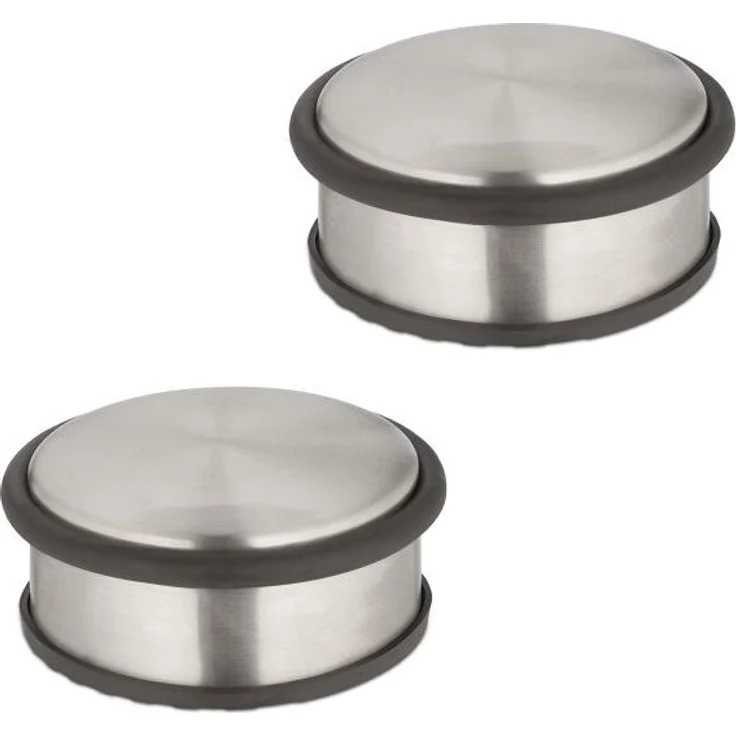 Edelstahl Türstopper im 2er Set 10042773 – Bild 1
