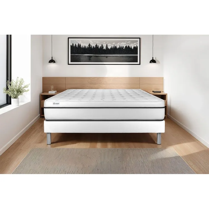 VITAL SPA matratze 160x190 cm, Rückstellschaum, Härtegrad 4, Höhe : 24 cm, 3 Komfortzonen