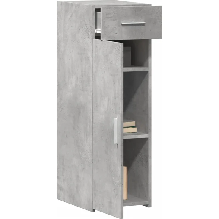 vidaXL Sideboard Betongrau 30x42,5x93 cm Holzwerkstoff 846274 – Bild 7