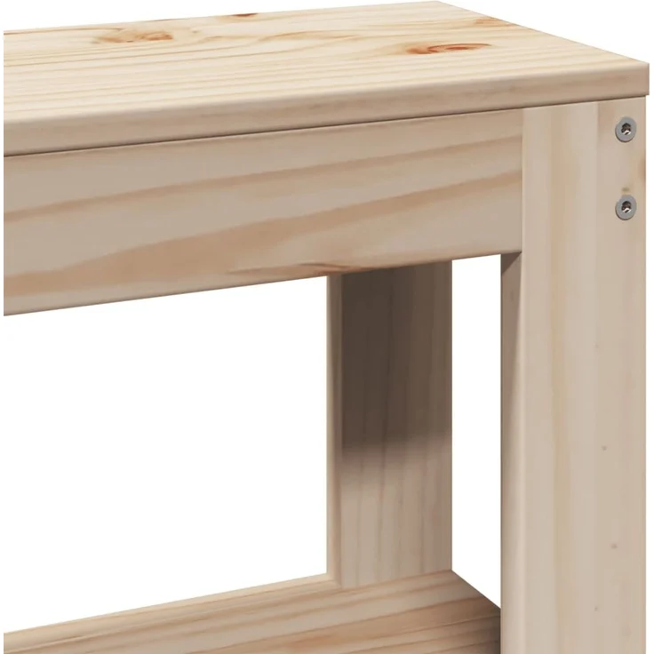 vidaXL Seniorenbett mit Kopfteil 200x200 cm Massivholz Kiefer 3305873 – Bild 10
