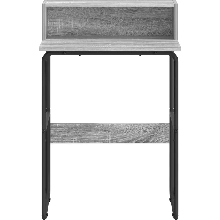 vidaXL Schreibtisch mit Stauraum Sonoma-Grau 60 x 50 x 91 cm 8008017 – Bild 3