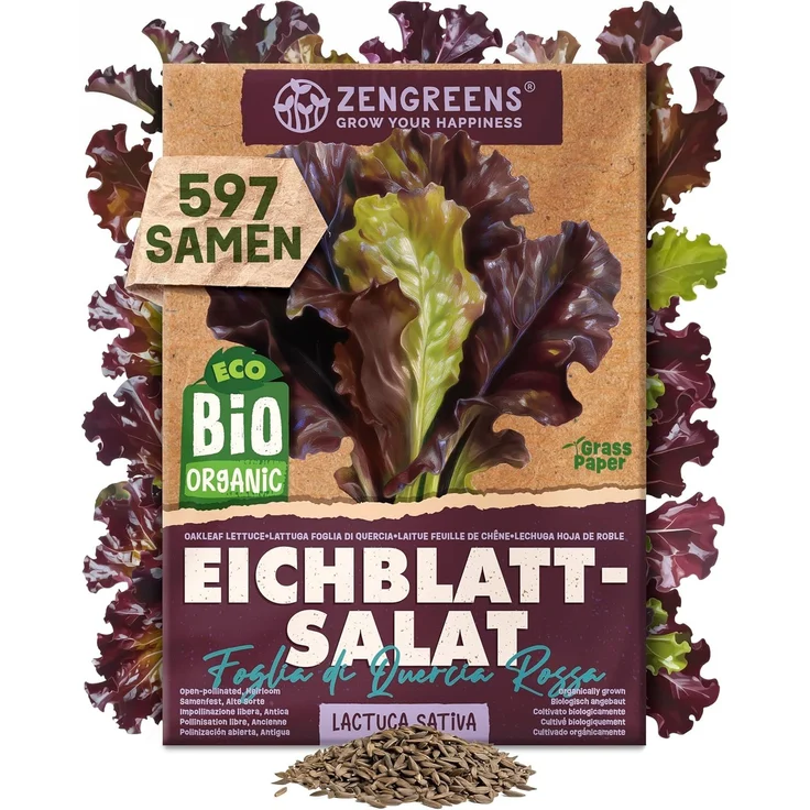 ZenGreens® - Bio Kräuter- & Gemüsesamen im 100er Set - 100 Kräuter- & Gemüse Samen für den einfachen Anbau im Garten, Balkon oder Hochbeet - Pflanzensamen - Saatgut – Bild 38