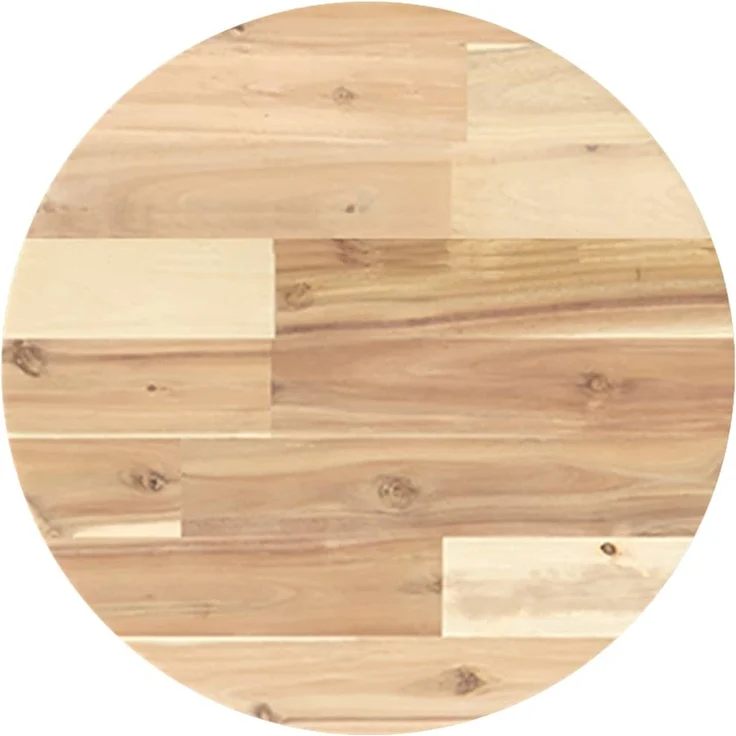 vidaXL Tischplatte Rund Ø40x2 cm Massivholz Akazie 4008682 – Bild 2