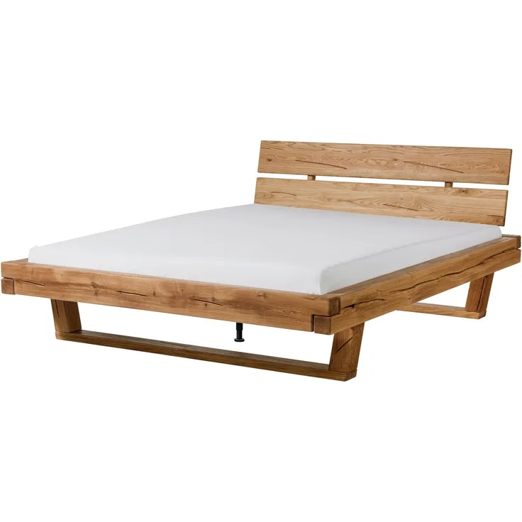 Bett Eiche 160x200x87 natur geölt BREGENZ #102