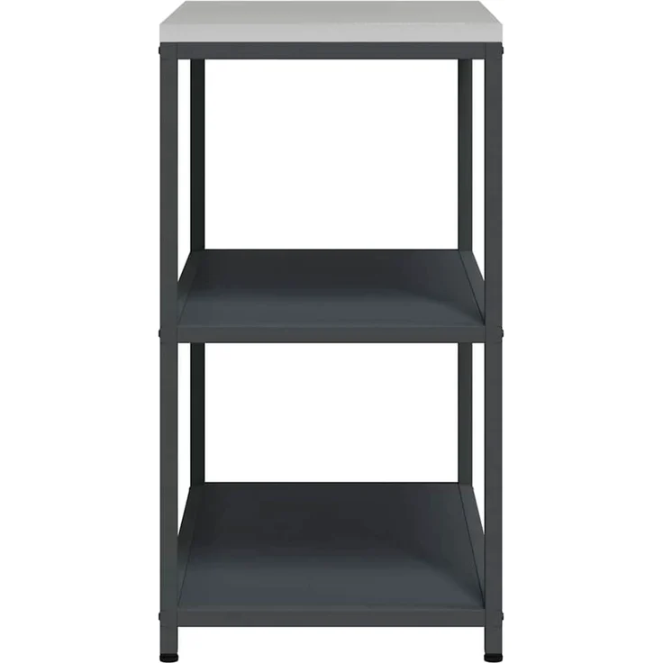 vidaXL Küchenregal HATTEM Anthrazit 90 x 50 x 92 cm Stahl 874956 – Bild 9