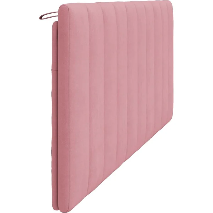 vidaXL Kopfteil-Kissen Rosa 200 cm Samt 374694 – Bild 6