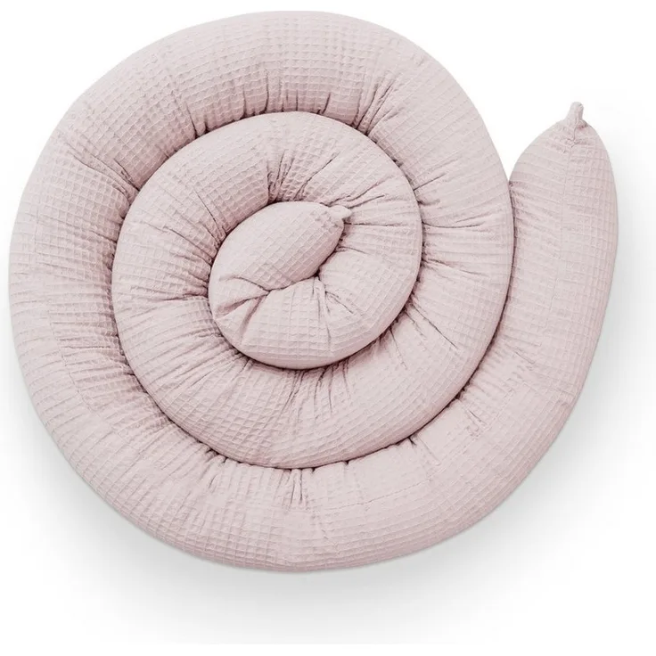 Ehrenkind Nestchenschlange Bettschlange aus 100% Bio-Baumwolle, Schutz und Geborgenheit, (Kuschelschlange, Bettumrandung Babybett), Bettschlange Baby