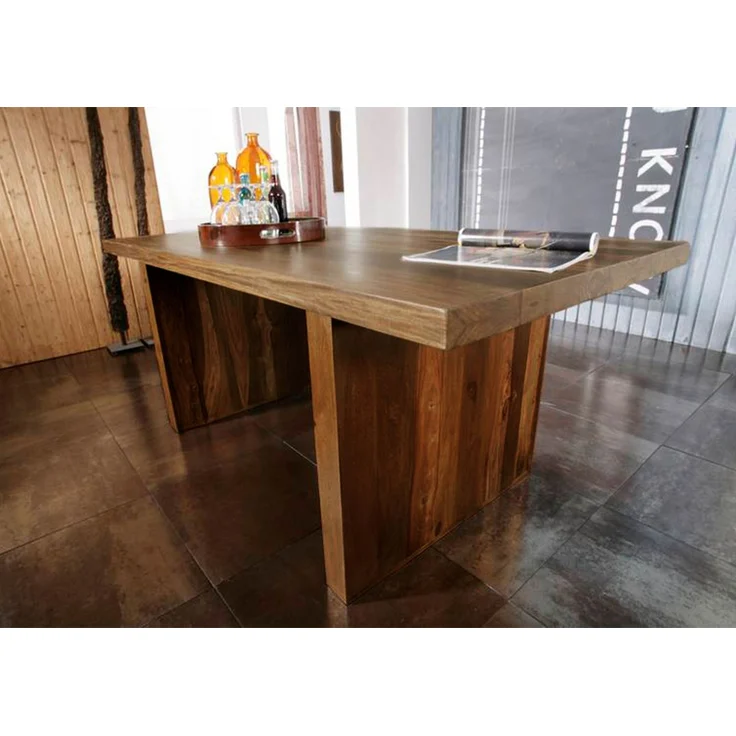 Esstisch Sheesham 180 x 90 x 76 walnuss lackiert DUKE #102 – Bild 5