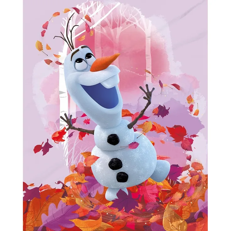 BERONAGE Tagesdecke Frozen Die Eiskönigin Decke Olaf Summer 130x170 cm Kuscheldecke, passend zur Bettwäsche, ideal für Sofa, Couch, Bett, Auto, Camping