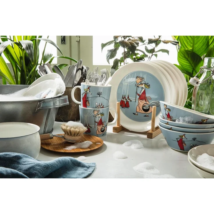 Arabia Moomin Becher 0,3L Fillyjonk grey – Bild 4