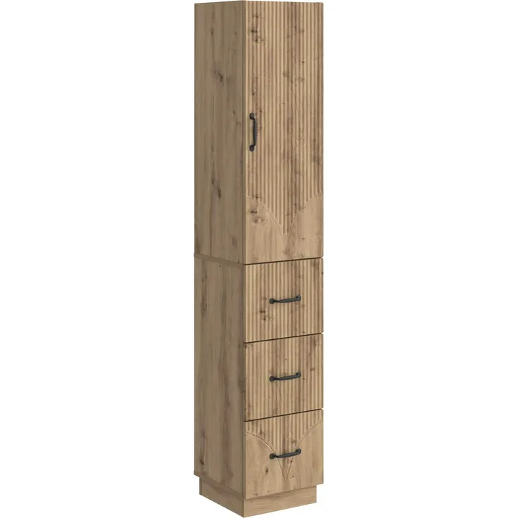 vidaXL Schrankset 2 pcs Artisan-Eiche 33 x 34,5 x 87 cm Holzwerkstoff 3416816