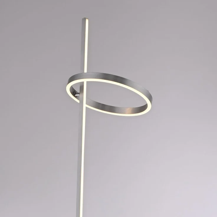 JUST LIGHT 15397-55 RITUS Stehleuchte stahl dimmbar, Touchdimmer – Bild 4