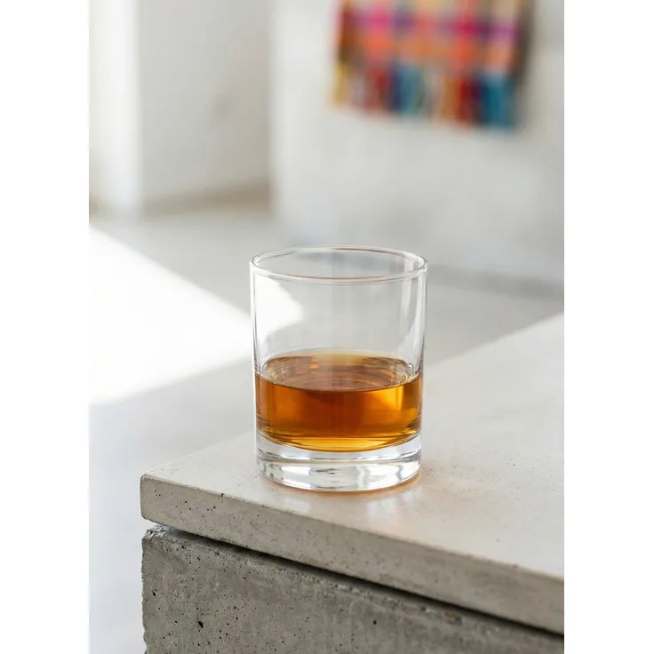 Hermia Concept 'LV-ADA382F' Whiskygläser-Set (6-teilig), Transparent, 7,8 x 7,8 x 9,3 cm, 320 ml