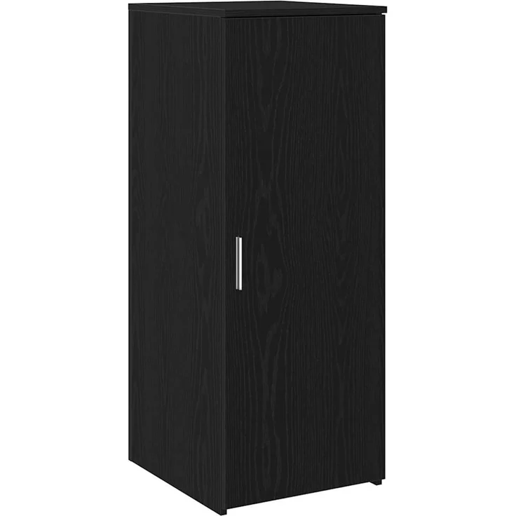 vidaXL Lagerschrank Schwarz 40 x 45 x 103,5 cm Holzwerkstoff 859034 – Bild 2