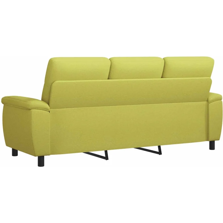 vidaXL Sofa Hellgrün 214 x 90 x 95 cm Stoff 42040981 – Bild 4