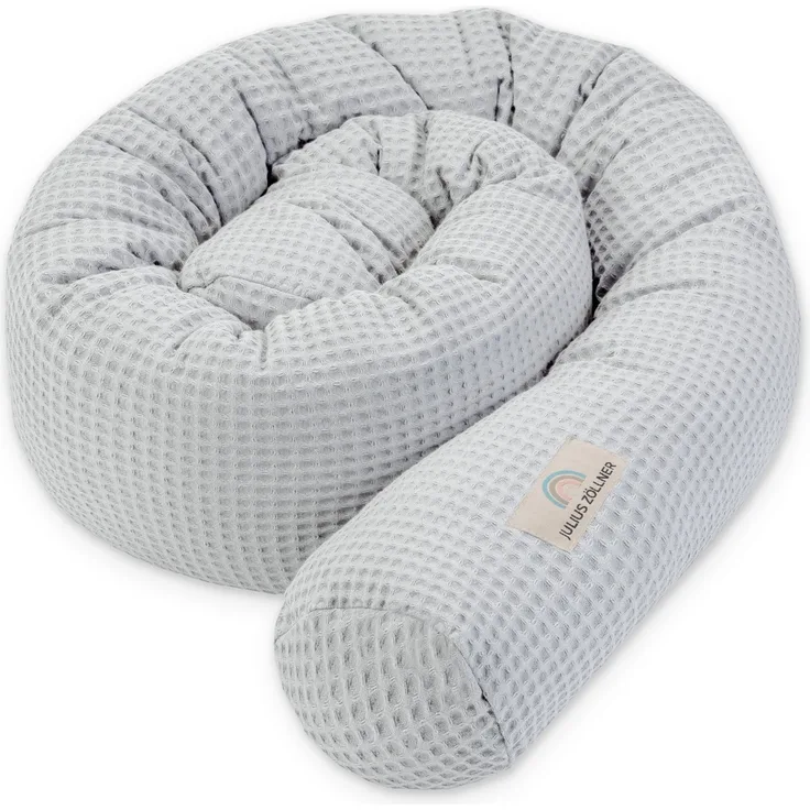 Julius Zöllner Nestchenschlange Waffelpiqué Light grey 180/Ø14