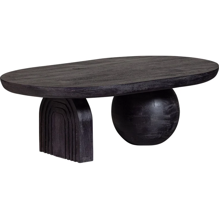 Couchtisch Steppe aus Mangoholz, 110 cm – Bild 5