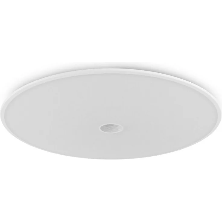 Oktaplex lighting LED Deckenleuchte Orta Deckenampe mit Bewegungsmelder 360 Grad, Bewegungsmelder, inklusive Leuchtmittel, warmweiß, 3000K Leuchte 26cm 1150lm weiß