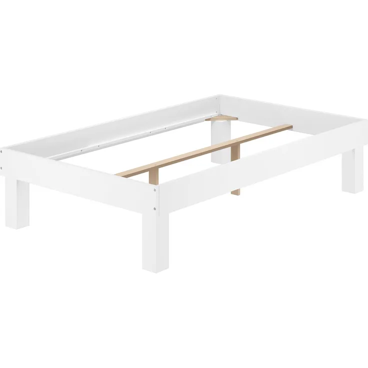 Erst-Holz Einzelbett Buche 120x220 cm