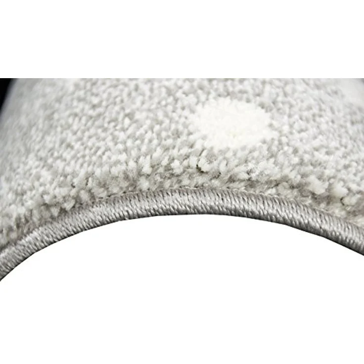 CARPETIA Kinderteppich Spielteppich Babyteppich Mädchen mit Herz Stern rosa Creme grau (120x170 cm) – Bild 7