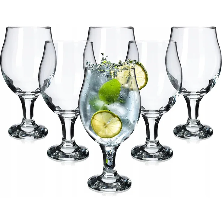 KADAX 6x Gläser für Bier und Gin Tonic Drinks 570ml Gläserset