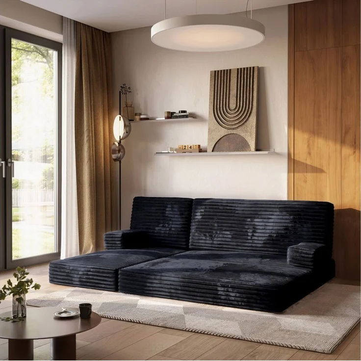 Masseno Ecksofa NOTIA modulares Boneless Sofa mit Schlaffunktion – Bild 3