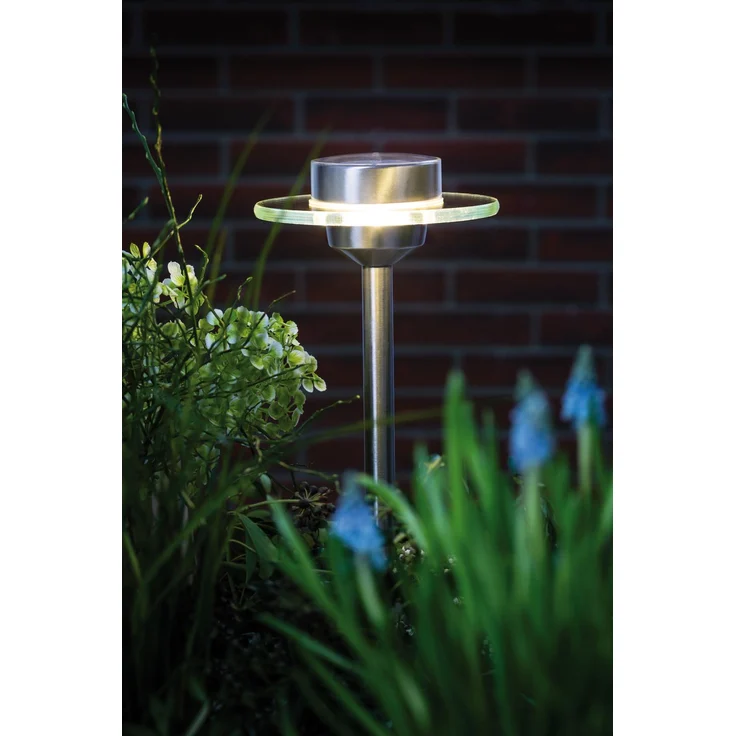 Paulmann No. 93764 Outdoor Solarspieß Special Line Ufo LED Edelstahl Klar, 1er Set – Bild 9