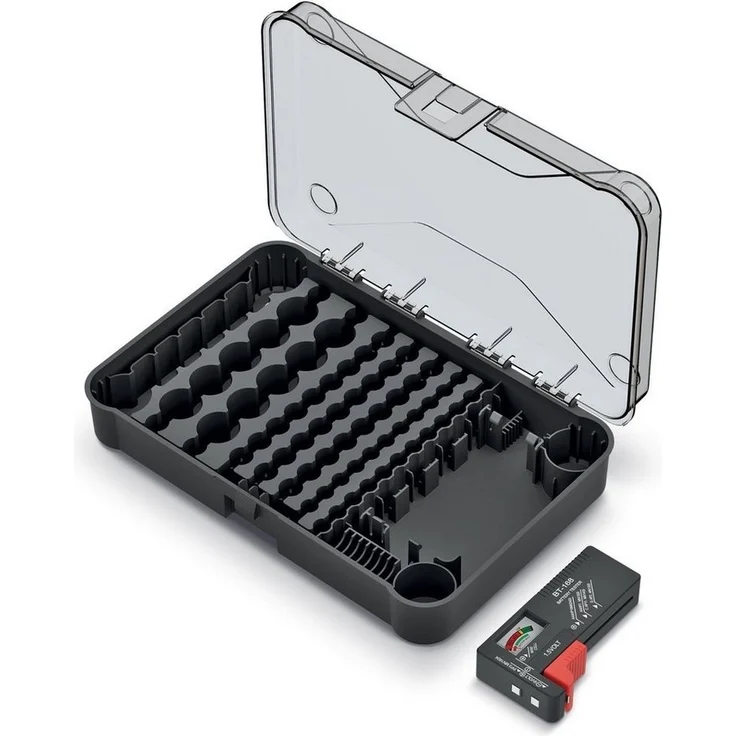 Kistenberg Batterie Box Organiser KBBT mit Battery Tester – Bild 2