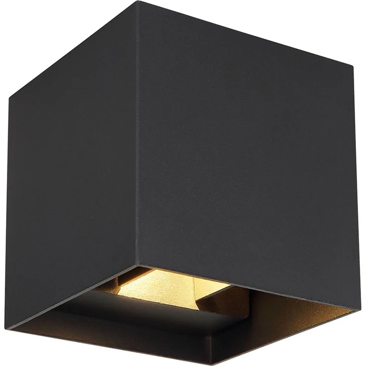LED Außen-Wandleuchte, Aluminium, schwarz, IP54 – Bild 7