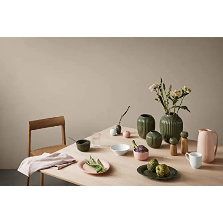 Kähler Hammershøi Vase 25 cm anthracite – Bild 7