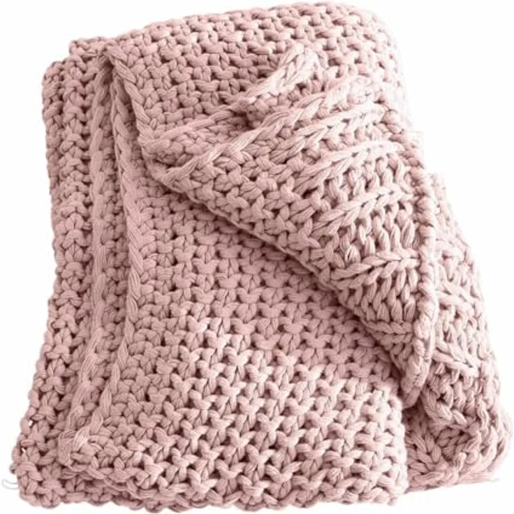 Mirabeau Tagesdecke Plaid Plixoren rosa – Bild 1