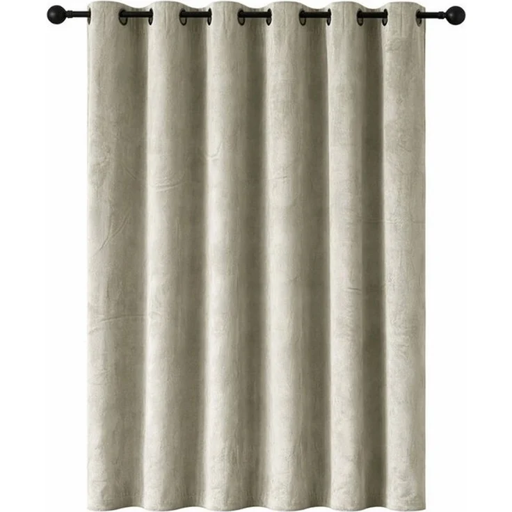 Stoffschmiede Gardine, Velour, Verdunkler, Öse, verdunkelnd – Bild 1
