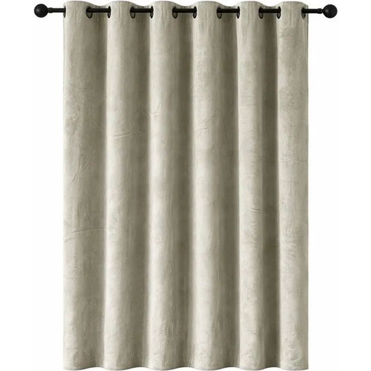 Stoffschmiede Gardine, Velour, Verdunkler, Öse, verdunkelnd