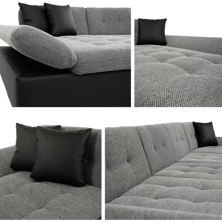 Wohnlandschaft Alia (Farbe: Lumo 65) – Bild 8