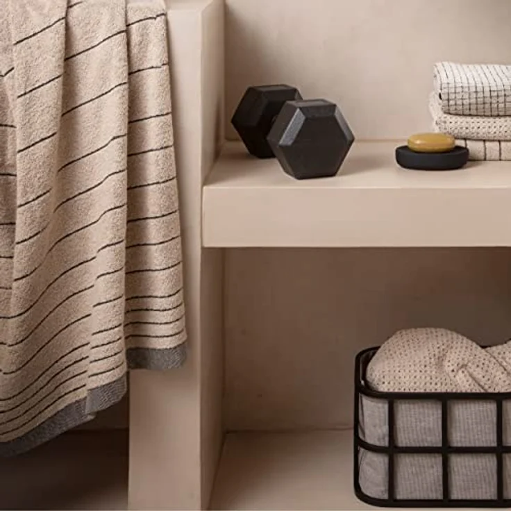 Möve Badematte Eden, Höhe 8 mm, fußbodenheizungsgeeignet, Baumwolle, rechteckig – Bild 6