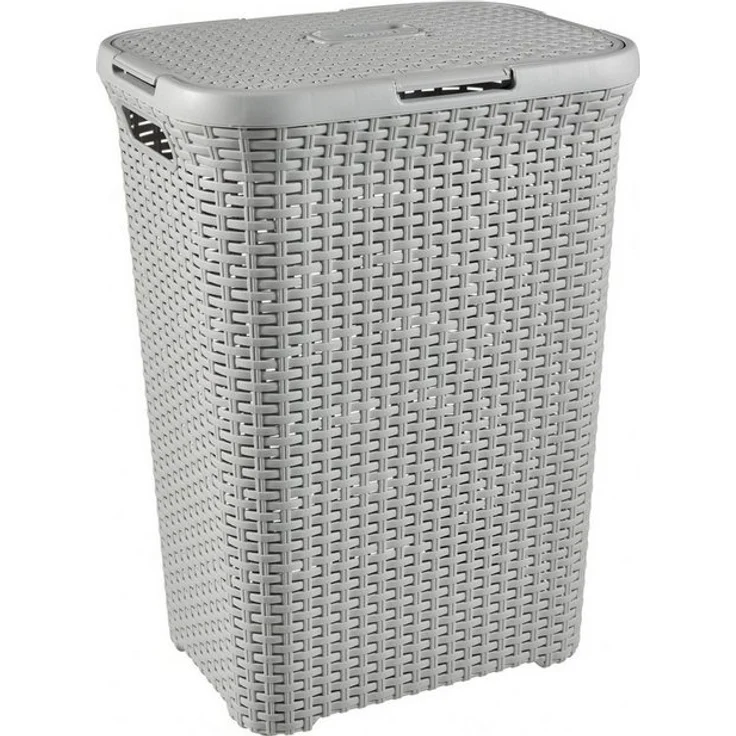 Curver Wäschekorb, Wäschekorb Natural Style 60L – Bild 2