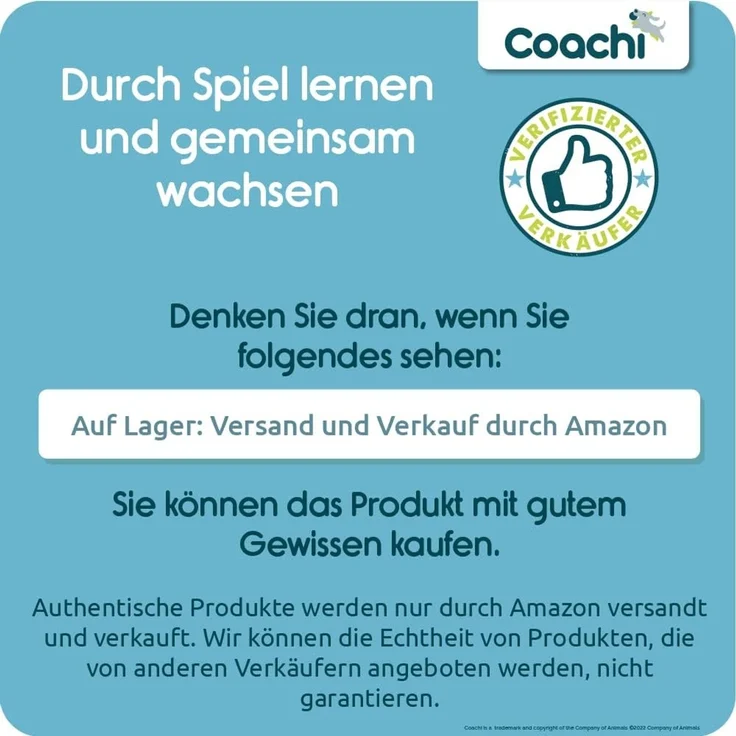 Coachi Glocken für Toilettentraining dunkelblau/hellblau, 90 x 2,5 cm – Bild 8