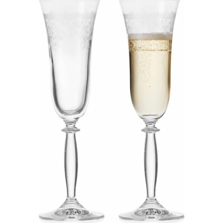 montana: :avalon Sektglas, 6er Set, Champagnerglas, Sektflöte, Sektkelch, Proseccoglas, Sekt Glas, 120 ml, 037966