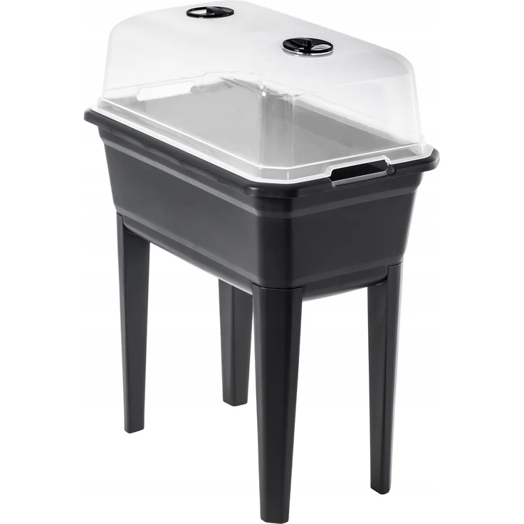 KADAX großes Mini-Gewächshaus, Mini-Gewächshaus, Heimgewächshaus, Setzlinge, 60 cm, 30 l – Bild 4