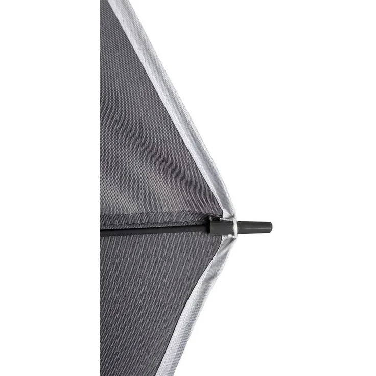 VCM Sonnenschirm rund 917580 Taupe H. 190 x 160 x 160 cm – Bild 3