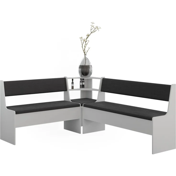 Eckbankgruppe Roman Weiß 150.1x180.1 cm Vicco – Bild 5